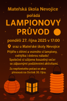 lampionový průvod se světýlky
